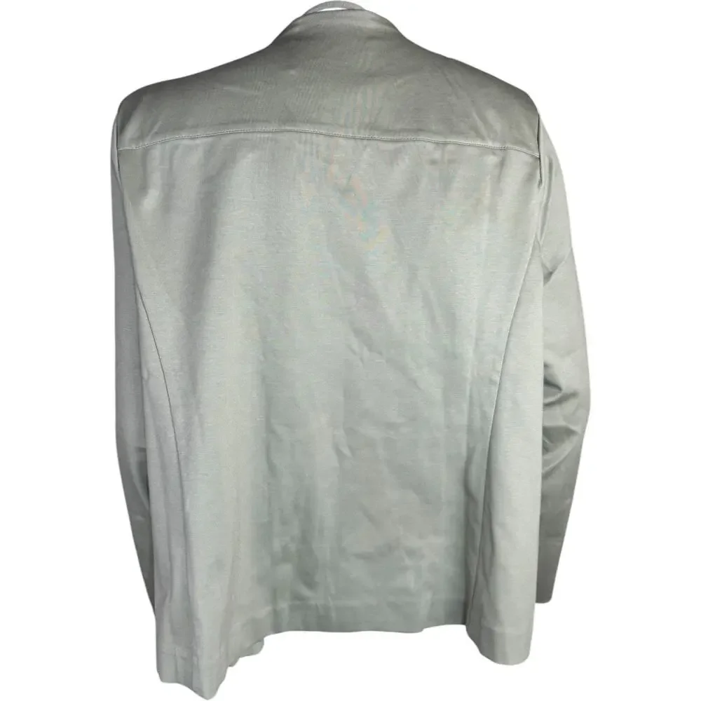 Isaac‎ Mizrahi Live! Elements Stretch Knit Jacket Rosemary 2X NWOT Long Sleeve